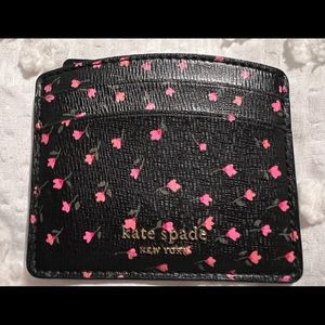 Kade Spade Floral Card Holder Wallet